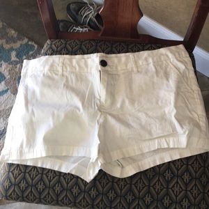 White shorts